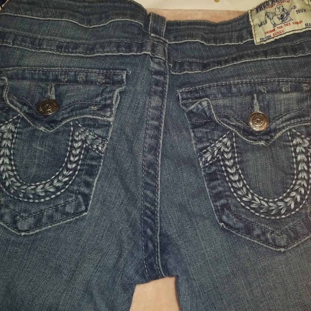 True Religion skinny jeans